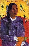 Paul Gauguin Vahine No Te Tiare France oil painting reproduction